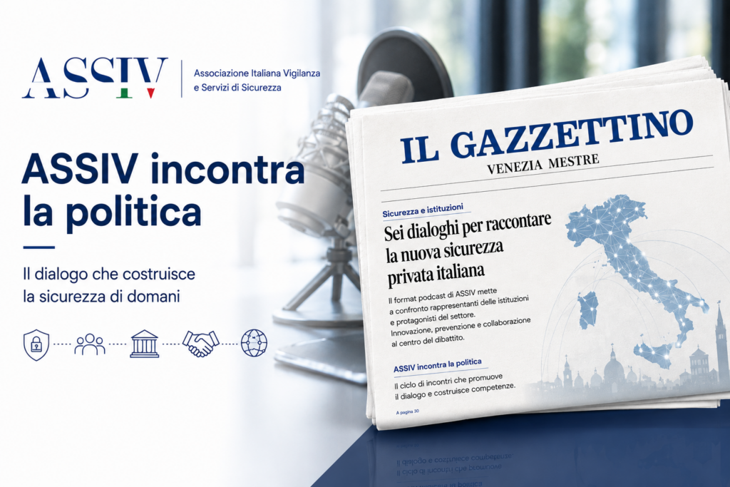 ASSIV incontra la politica continua il suo percorso sui media: il format protagonista anche su Il Gazzettino di Venezia Mestre